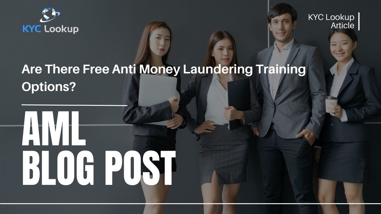 Free Anti Money Laundering Training - KYC Lookup